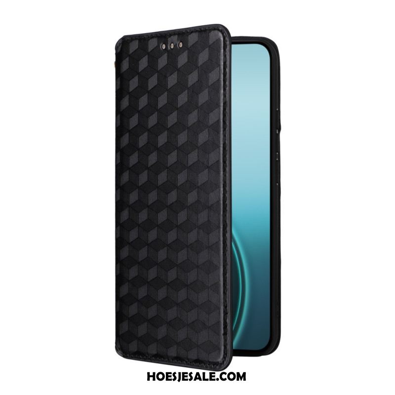 Folio-hoesje Oppo Reno 14 Pro 5g Telefoonhoesje Glanzend Diamantpatroon