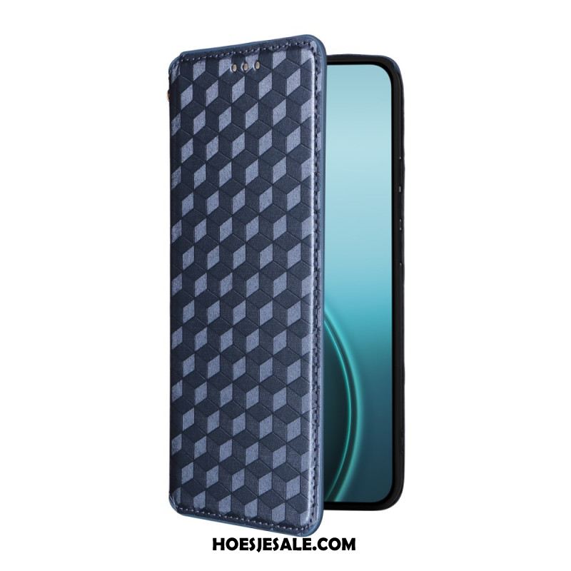 Folio-hoesje Oppo Reno 14 Pro 5g Telefoonhoesje Glanzend Diamantpatroon