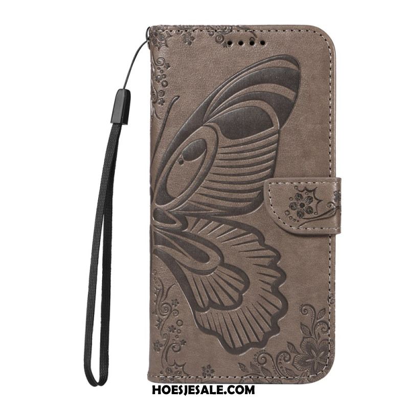 Folio-hoesje Oppo Reno 14f 5g Telefoonhoesje Vlinderontwerp