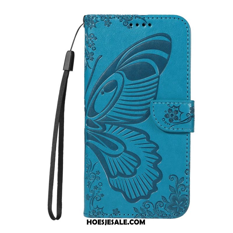 Folio-hoesje Oppo Reno 14f 5g Telefoonhoesje Vlinderontwerp