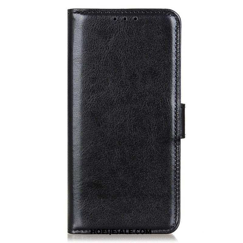 Folio-hoesje Samsung Galaxy A15 Imitatie Lakleer