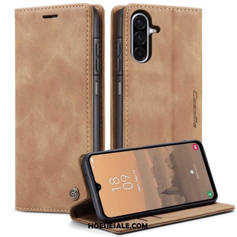 Folio-hoesje Samsung Galaxy A17 4g / 5g Suède-effect Caseme