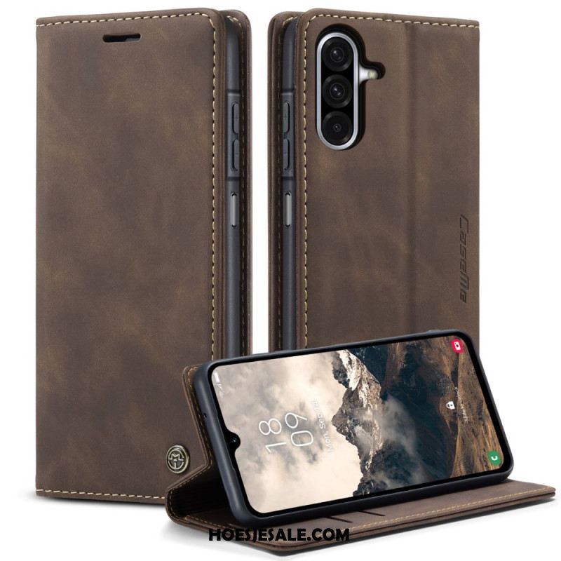 Folio-hoesje Samsung Galaxy A17 4g / 5g Suède-effect Caseme