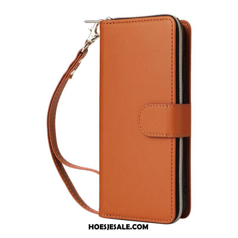 Folio-hoesje Samsung Galaxy A17 4g / 5g Telefoonhoesje Eenvoudige Portemonnee