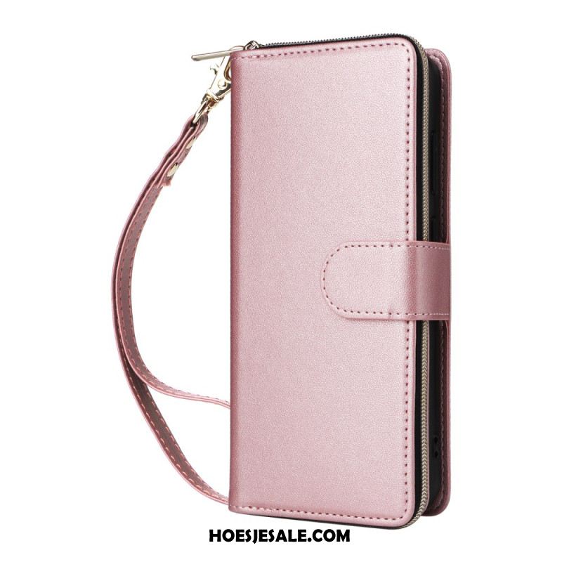 Folio-hoesje Samsung Galaxy A17 4g / 5g Telefoonhoesje Eenvoudige Portemonnee