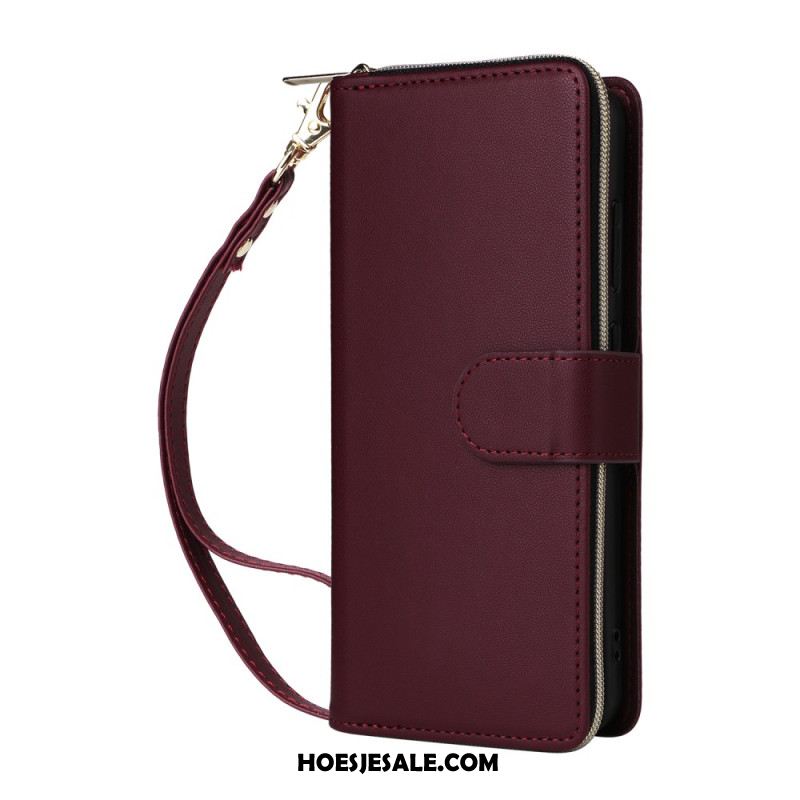 Folio-hoesje Samsung Galaxy A17 4g / 5g Telefoonhoesje Eenvoudige Portemonnee