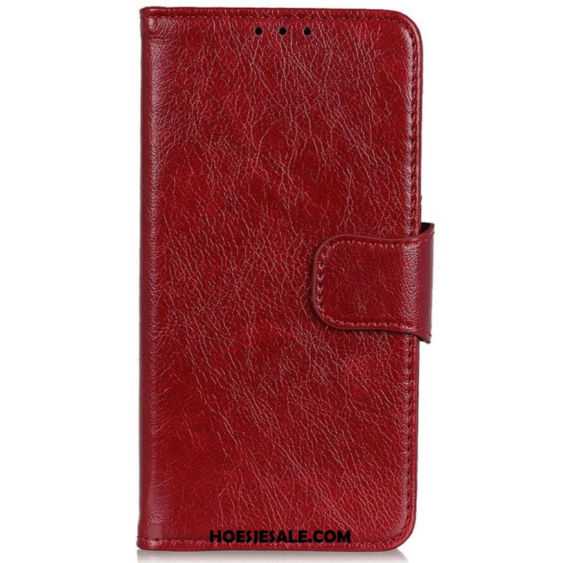 Folio-hoesje Samsung Galaxy A17 4g / 5g Telefoonhoesje Nappa Textuur