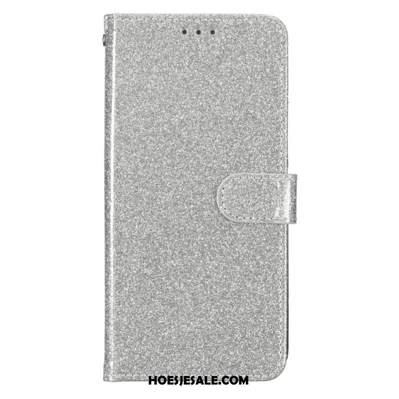 Folio-hoesje Samsung Galaxy A17 4g / 5g Telefoonhoesje Pailletten