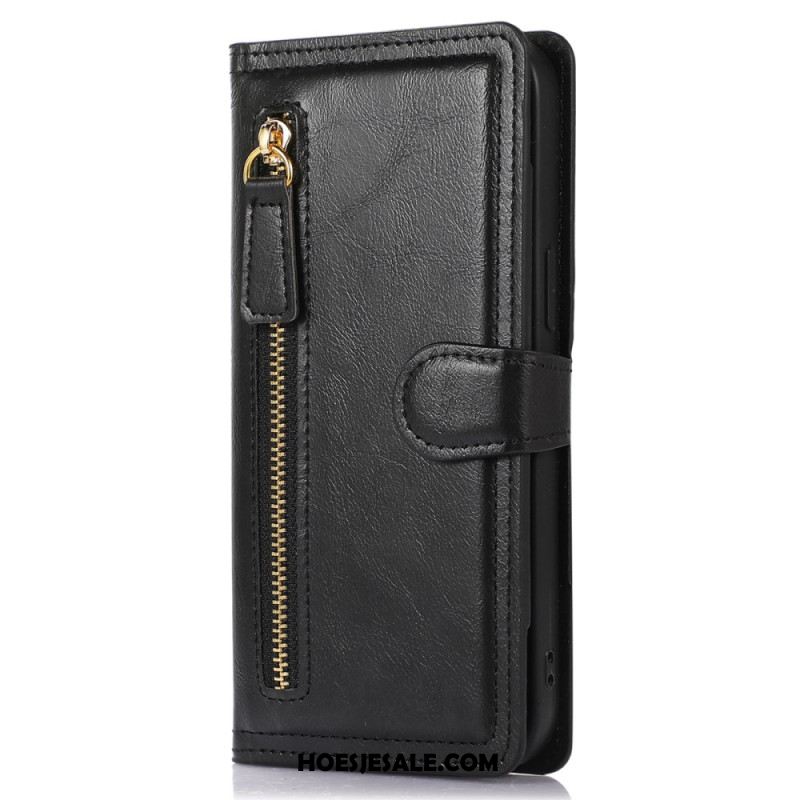 Folio-hoesje Samsung Galaxy S24 Plus 5g Telefoonhoesje Volledige Portemonnee