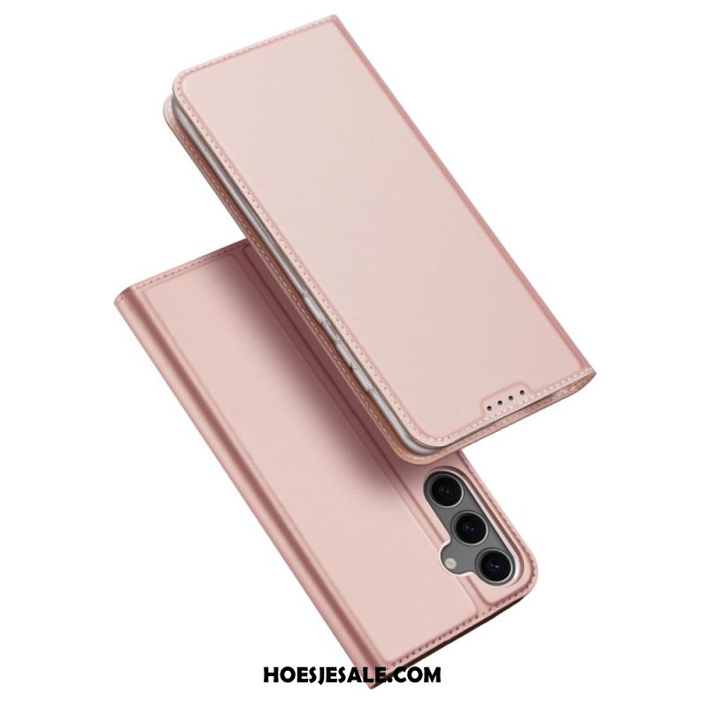 Folio-hoesje Samsung Galaxy S25 5g Dux Ducis Pro Series Skin