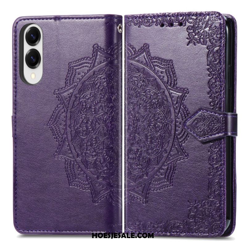 Folio-hoesje Samsung Galaxy S25 5g Edge Barok Mandala