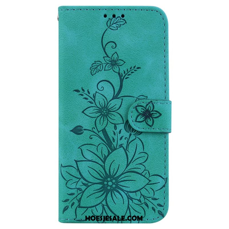 Folio-hoesje Samsung Galaxy S25 5g Edge Bloemenprint