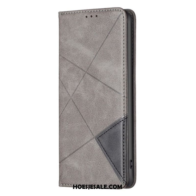 Folio-hoesje Samsung Galaxy S25 5g Edge Geometrisch Patroon Bescherming Hoesje