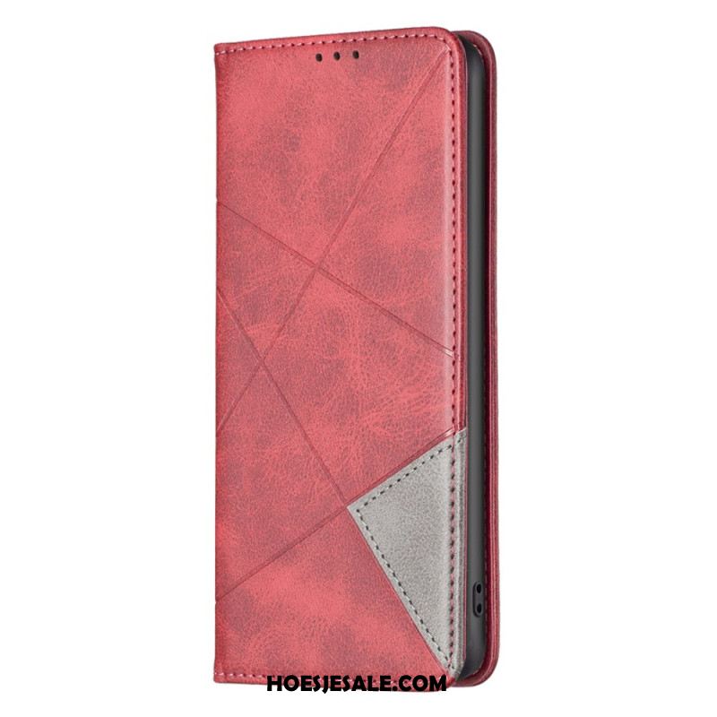 Folio-hoesje Samsung Galaxy S25 5g Edge Geometrisch Patroon Bescherming Hoesje