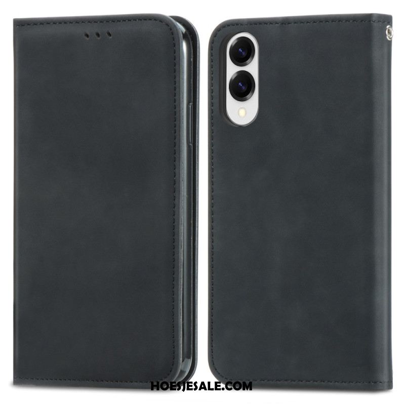 Folio-hoesje Samsung Galaxy S25 5g Edge Kaarthouder En Magnetische Sluiting