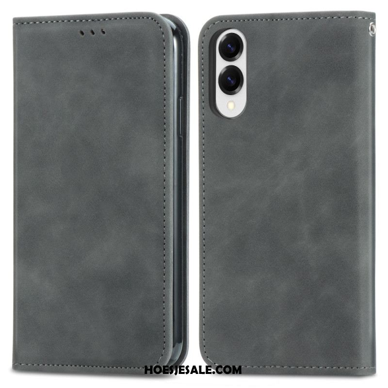 Folio-hoesje Samsung Galaxy S25 5g Edge Kaarthouder En Magnetische Sluiting