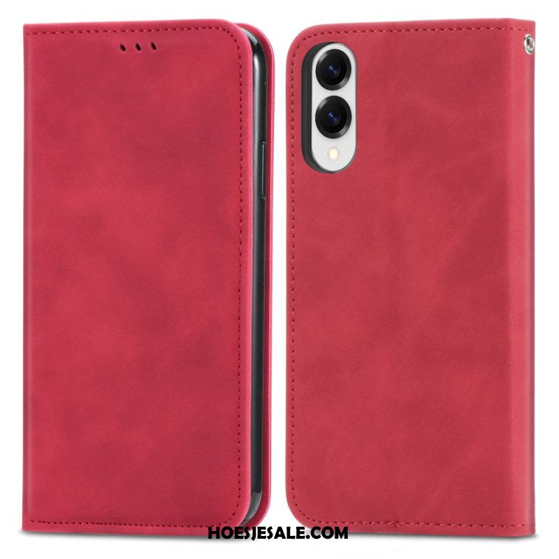 Folio-hoesje Samsung Galaxy S25 5g Edge Kaarthouder En Magnetische Sluiting