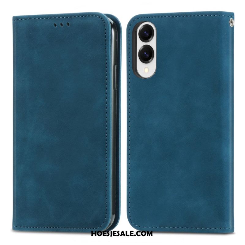 Folio-hoesje Samsung Galaxy S25 5g Edge Kaarthouder En Magnetische Sluiting