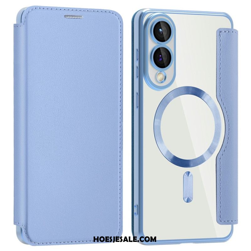 Folio-hoesje Samsung Galaxy S25 5g Edge Magsafe-compatibel Met Rfid-blokkering Bescherming Hoesje