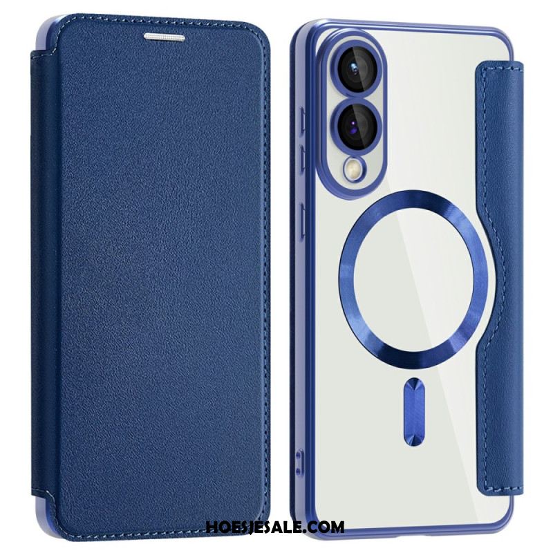 Folio-hoesje Samsung Galaxy S25 5g Edge Magsafe-compatibel Met Rfid-blokkering Bescherming Hoesje