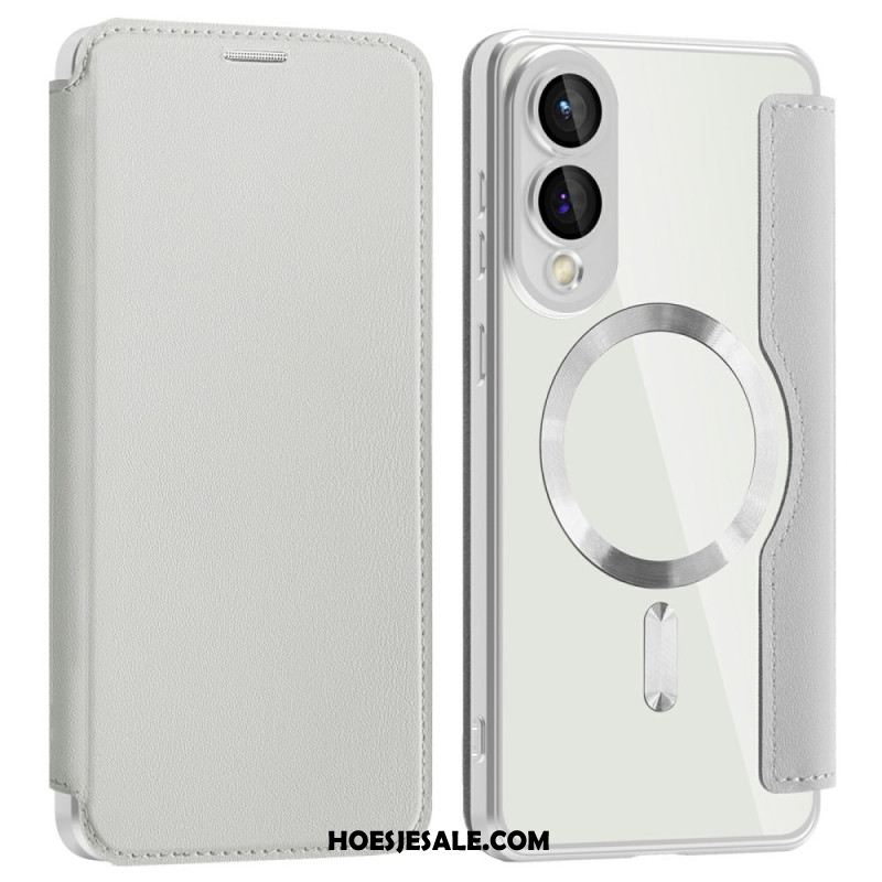 Folio-hoesje Samsung Galaxy S25 5g Edge Magsafe-compatibel Met Rfid-blokkering Bescherming Hoesje