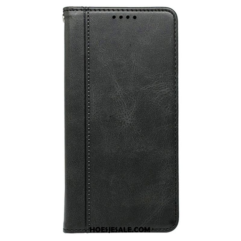 Folio-hoesje Samsung Galaxy S25 5g Edge Premium Vintage