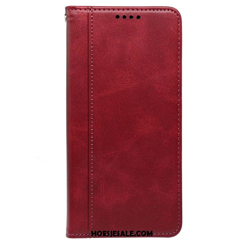 Folio-hoesje Samsung Galaxy S25 5g Edge Premium Vintage