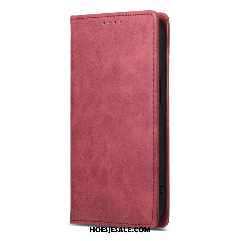 Folio-hoesje Samsung Galaxy S25 5g Edge Rfid-blokkerend Kunstleer Bescherming Hoesje