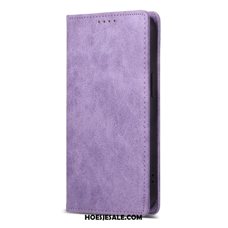 Folio-hoesje Samsung Galaxy S25 5g Edge Rfid-blokkerend Kunstleer Bescherming Hoesje