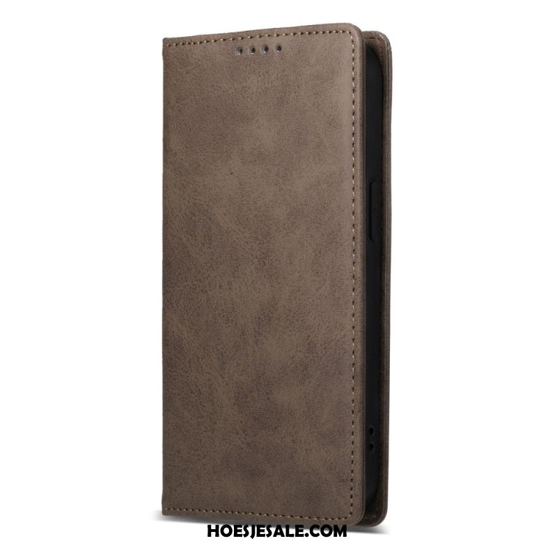 Folio-hoesje Samsung Galaxy S25 5g Edge Rfid-blokkerend Kunstleer Bescherming Hoesje