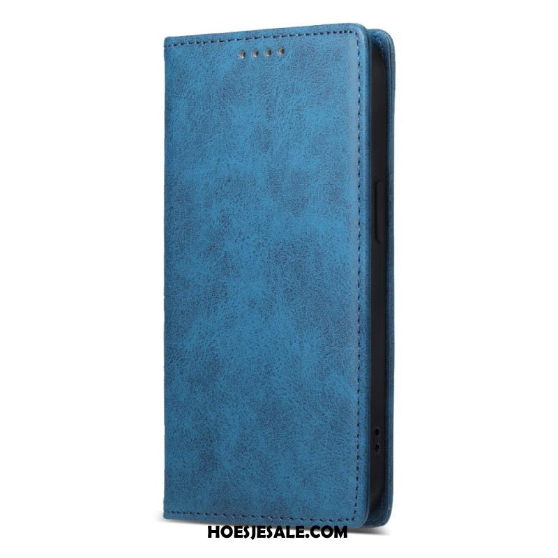 Folio-hoesje Samsung Galaxy S25 5g Edge Rfid-blokkerend Kunstleer Bescherming Hoesje