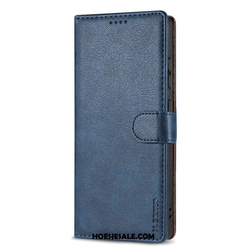 Folio-hoesje Samsung Galaxy S25 5g Edge Telefoonhoesje N.bekus Vintage Stijl