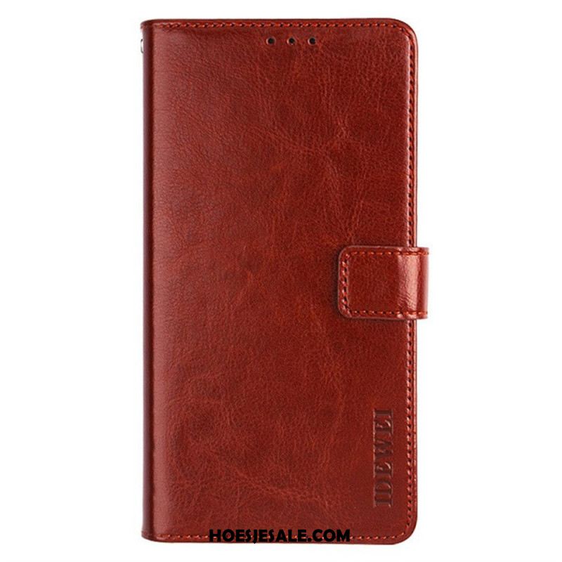 Folio-hoesje Samsung Galaxy S25 5g Kunstleer Idewei