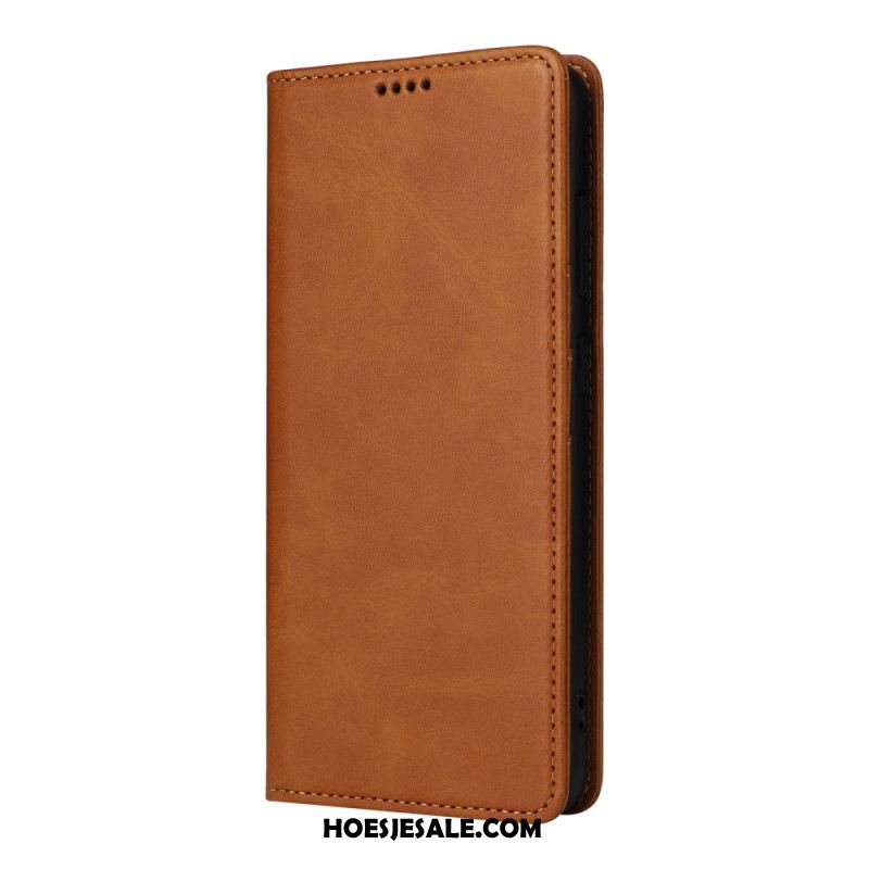 Folio-hoesje Samsung Galaxy S25 Fe Telefoonhoesje Leerlook