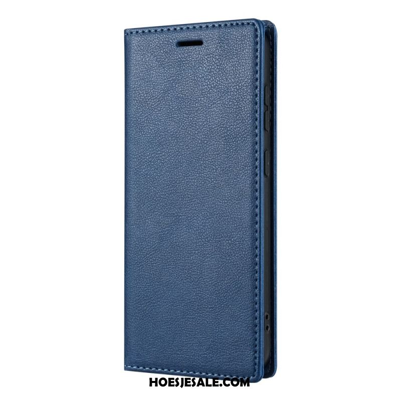 Folio-hoesje Samsung Galaxy S25 Plus 5g Telefoonhoesje Lederlook