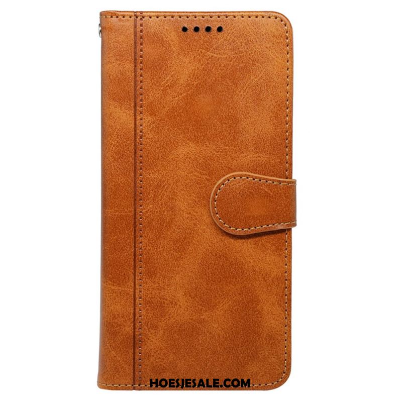 Folio-hoesje Samsung Galaxy S25 Plus 5g Telefoonhoesje Vintage Stijl