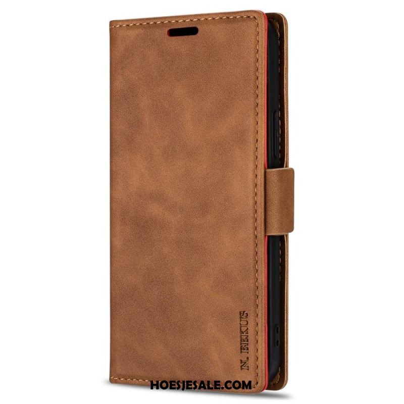 Folio-hoesje Samsung Galaxy S25 Ultra 5g Polyurethaan Leer