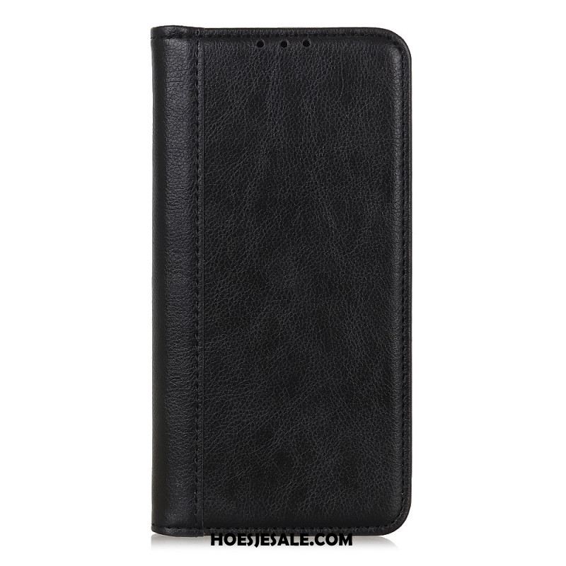 Folio-hoesje Samsung Galaxy S25 Ultra 5g Splitleer Lychee