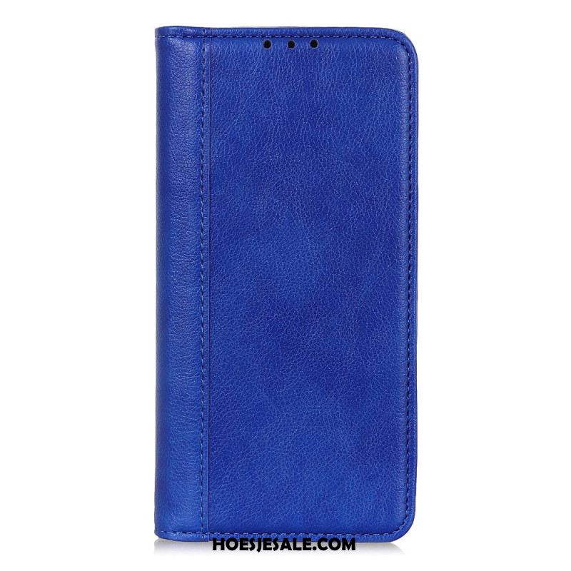 Folio-hoesje Samsung Galaxy S25 Ultra 5g Splitleer Lychee