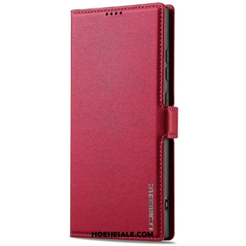 Folio-hoesje Samsung Galaxy S25 Ultra 5g Telefoonhoesje Klassieke Lc.imeeke