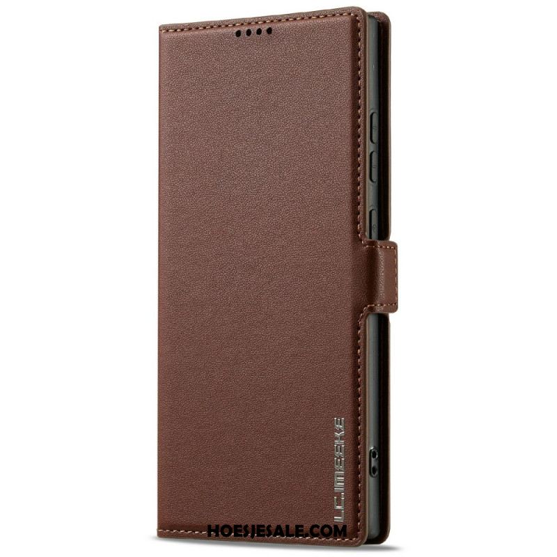 Folio-hoesje Samsung Galaxy S25 Ultra 5g Telefoonhoesje Klassieke Lc.imeeke