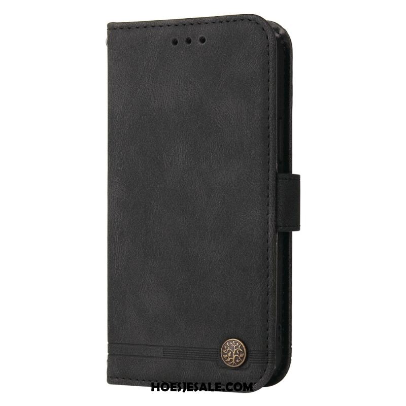 Folio-hoesje Samsung Galaxy S26 Plus Telefoonhoesje Decoratieve Klinknagel