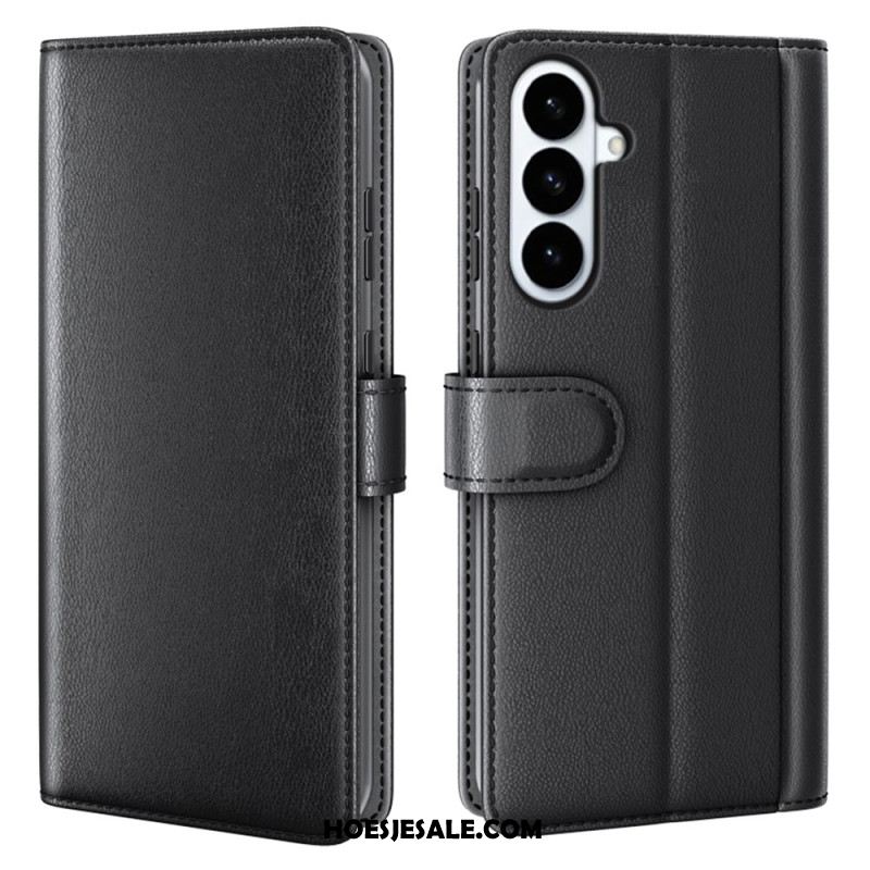 Folio-hoesje Samsung Galaxy S26 Plus Telefoonhoesje Echt Leer