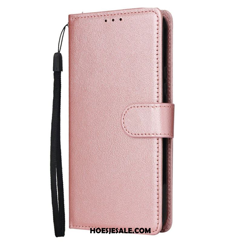 Folio-hoesje Samsung Galaxy S26 Telefoonhoesje Leerlook