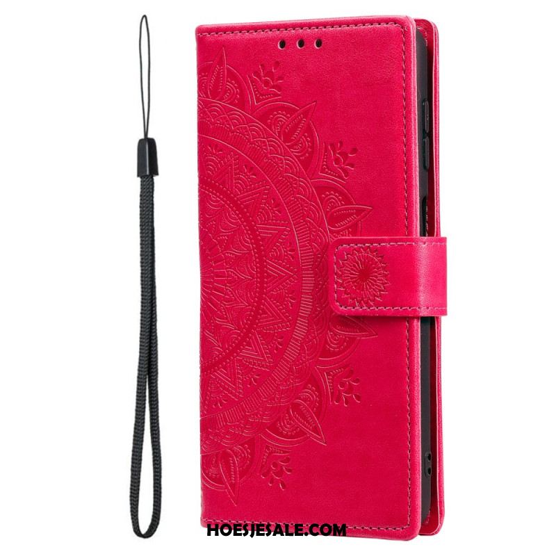 Folio-hoesje Samsung Galaxy S26 Ultra Telefoonhoesje Zonnemandala