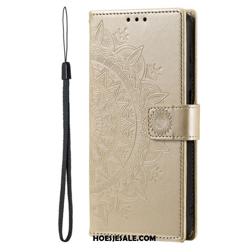 Folio-hoesje Samsung Galaxy S26 Ultra Telefoonhoesje Zonnemandala