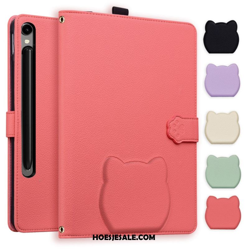 Folio-hoesje Samsung Galaxy Tab S11 Ultra Telefoonhoesje Kat