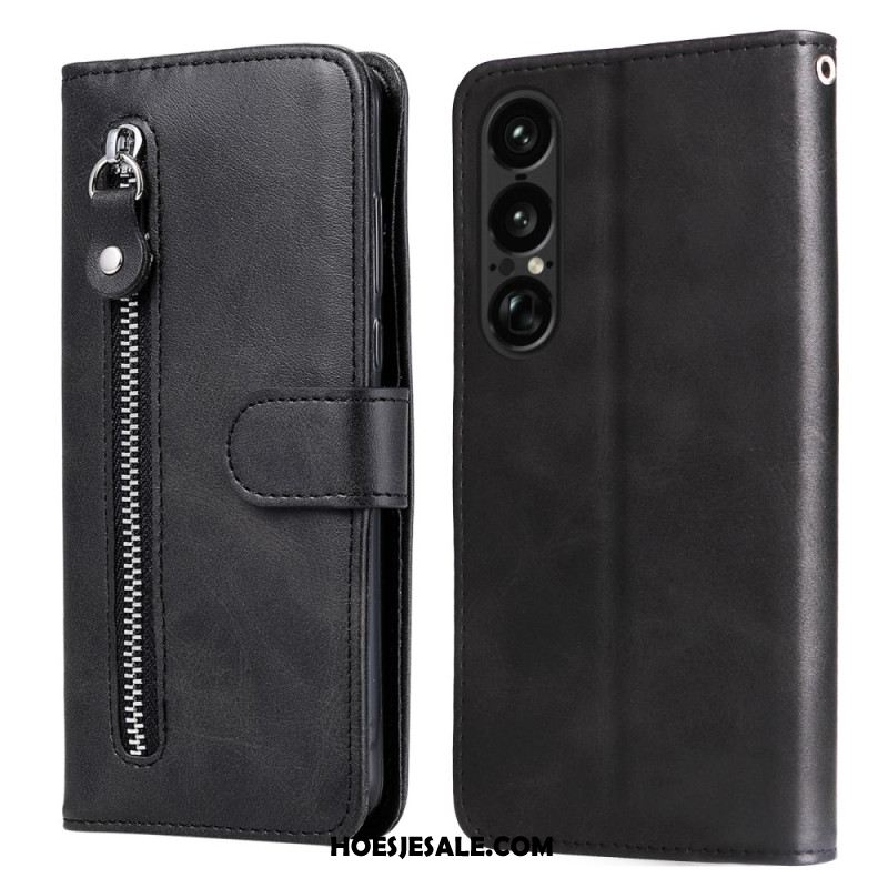 Folio-hoesje Sony Xperia 1 Vii Portemonneetje