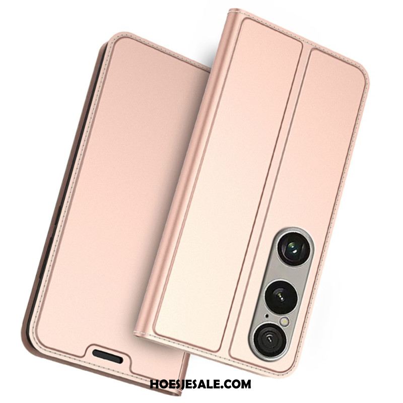 Folio-hoesje Sony Xperia 1 Vii Telefoonhoesje Kaarthouder