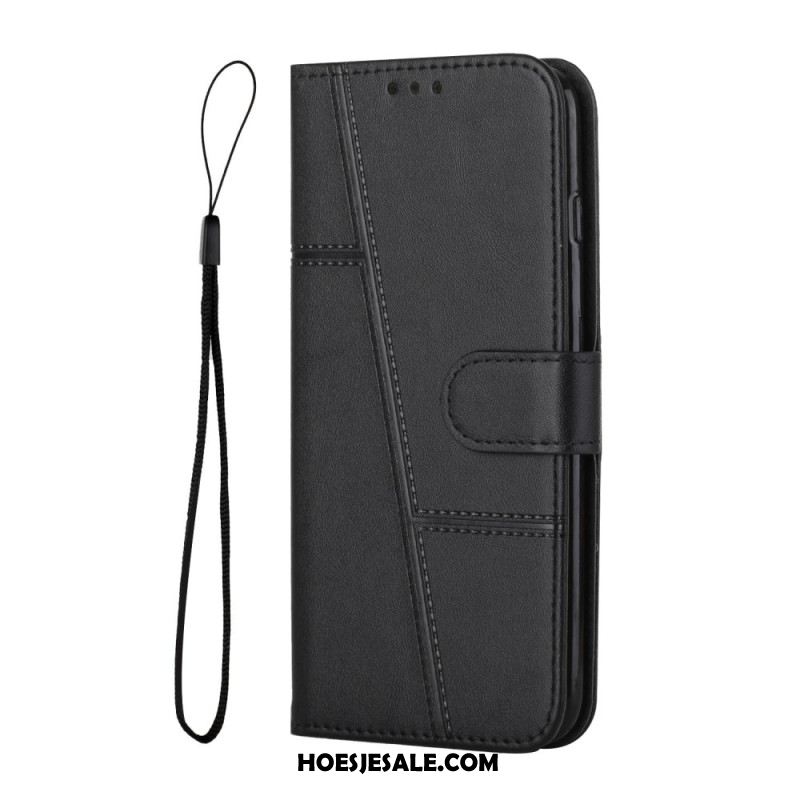 Folio-hoesje Sony Xperia 1 Vii Telefoonhoesje Zakelijk Stijl